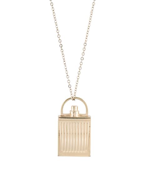 chloe perfume bottle necklace|Chloé Perfume Bottle Pendant Necklace (CHL272745).